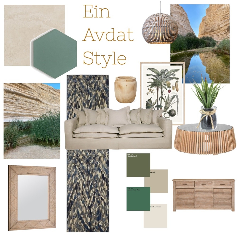 ein avdat style Mood Board by Ingrid interior design on Style Sourcebook