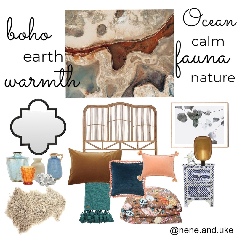 Earth's Bedroom Mood Board by nene&uke on Style Sourcebook