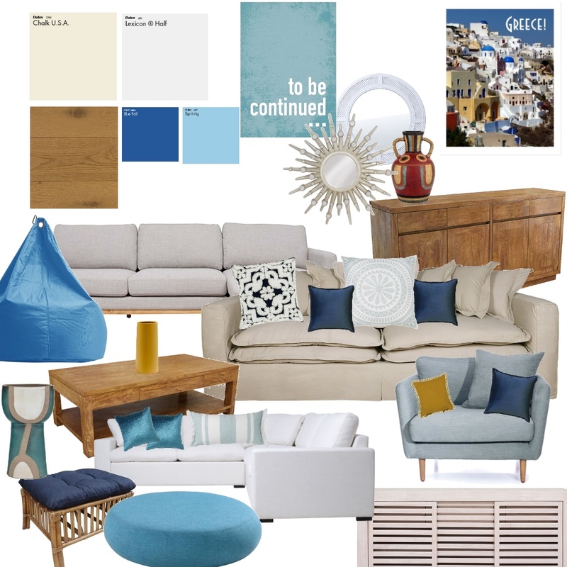 Living room_Greece inspired Mood Board by R.Fraimanaite on Style Sourcebook