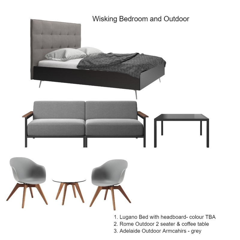 Wisking Bedroom & Outdoor Mood Board by rebecca wood on Style Sourcebook