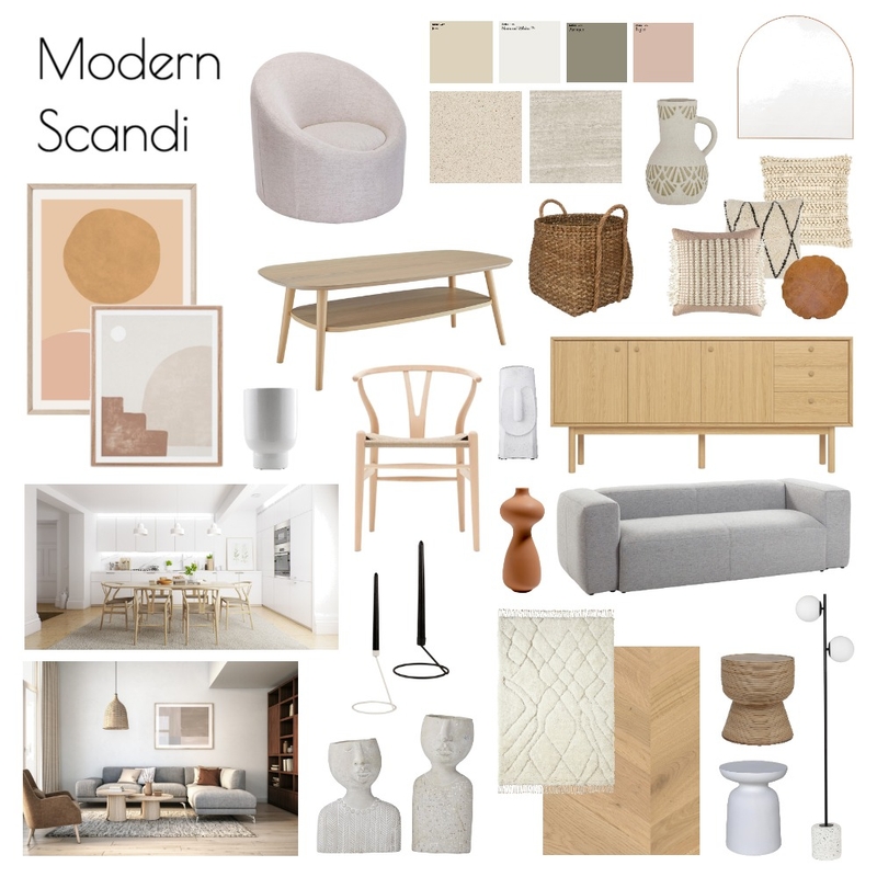 Modern Scandi Mood Board by tom_schree on Style Sourcebook