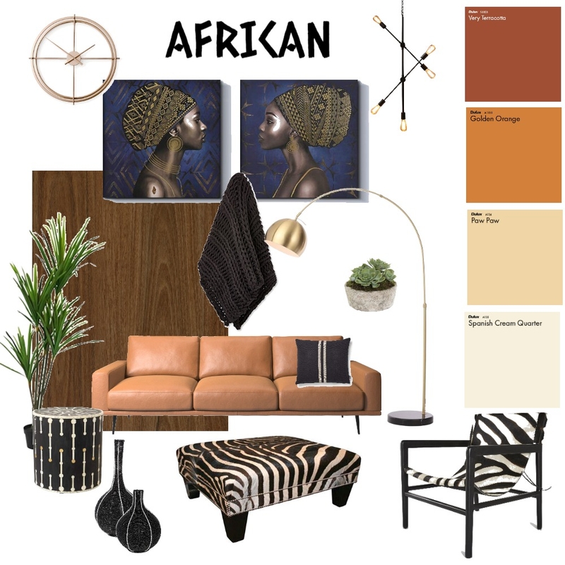 AFRICAN Mood Board by SezJ on Style Sourcebook