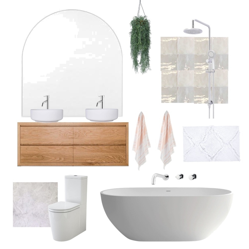 Riverside Rebuild - Main Bath Mood Board by marnie.black on Style Sourcebook