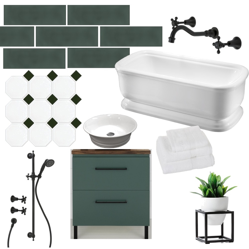 Bathroom Mood Board by Kirsty Evans on Style Sourcebook