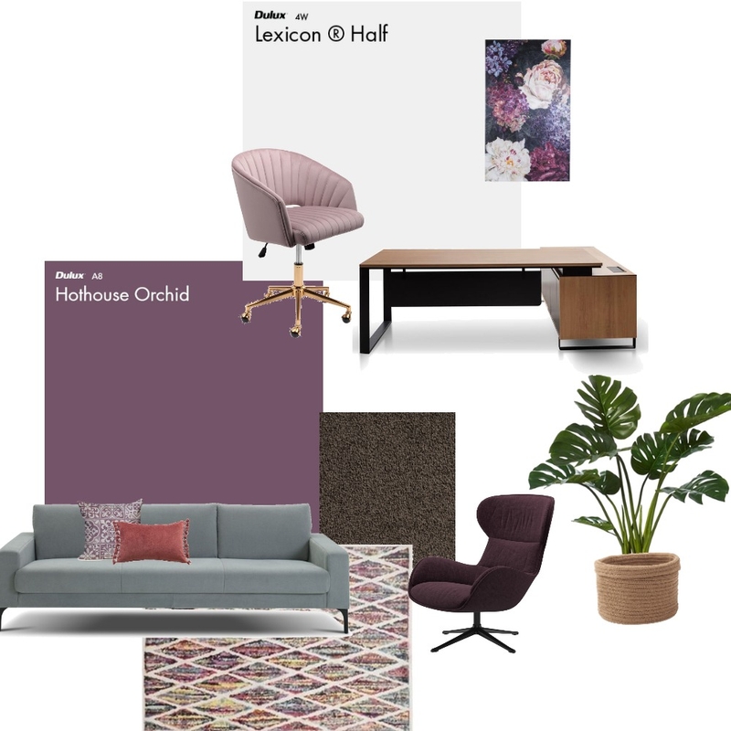 Fiona's Office Mood Board by DKERR on Style Sourcebook