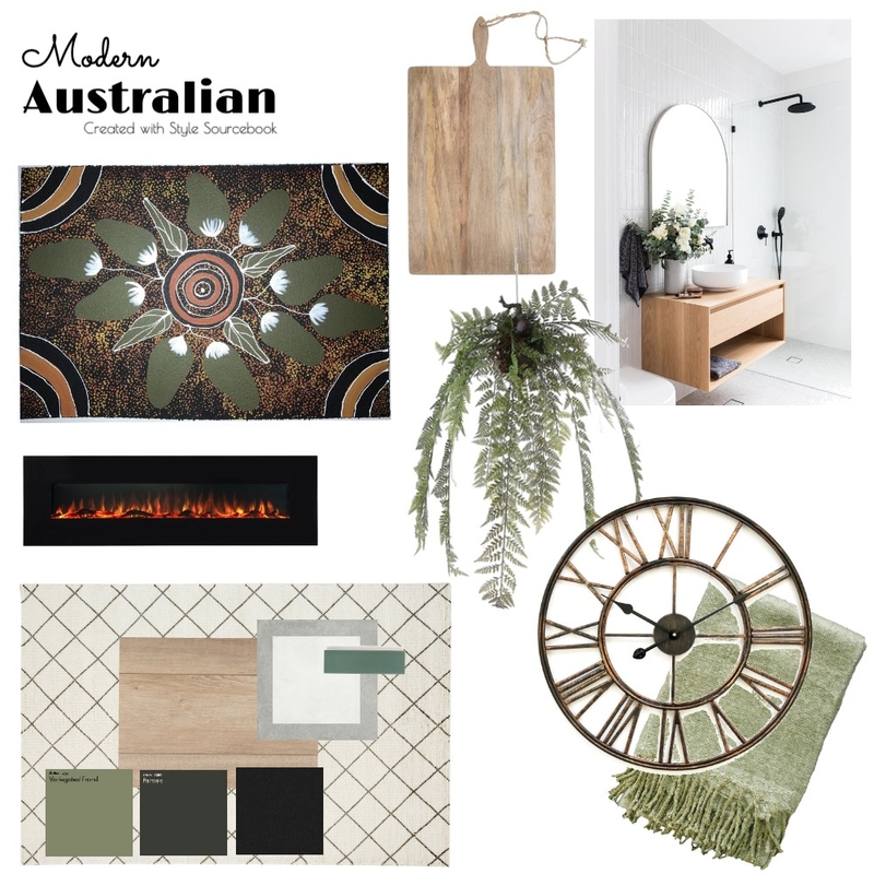 Modern Australian Mood Board by LStaines on Style Sourcebook