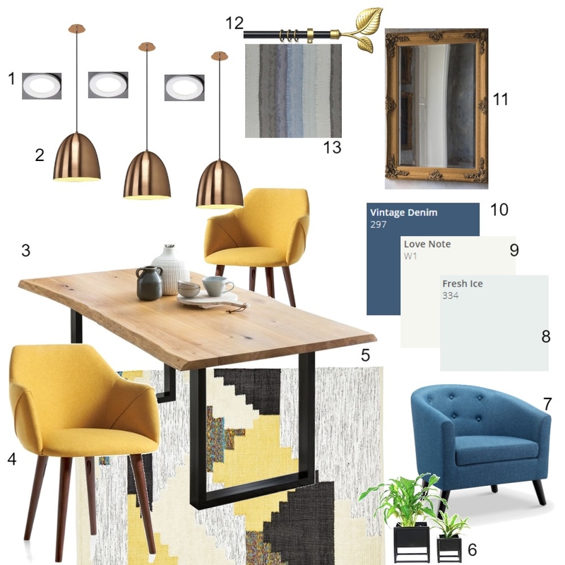 dining room Mood Board by Tasleema Jungal on Style Sourcebook