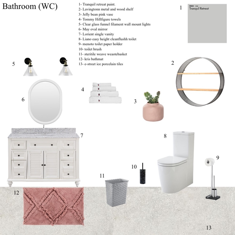 Bathroom Mood Board by BayleaR on Style Sourcebook