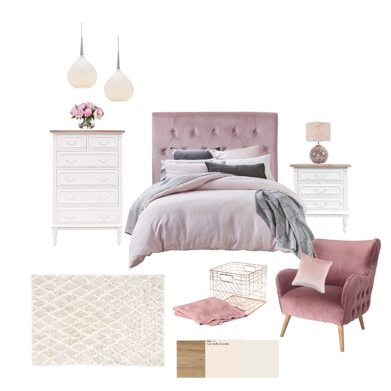 Pink Blush Mood Board by Jina Wijayaweera on Style Sourcebook