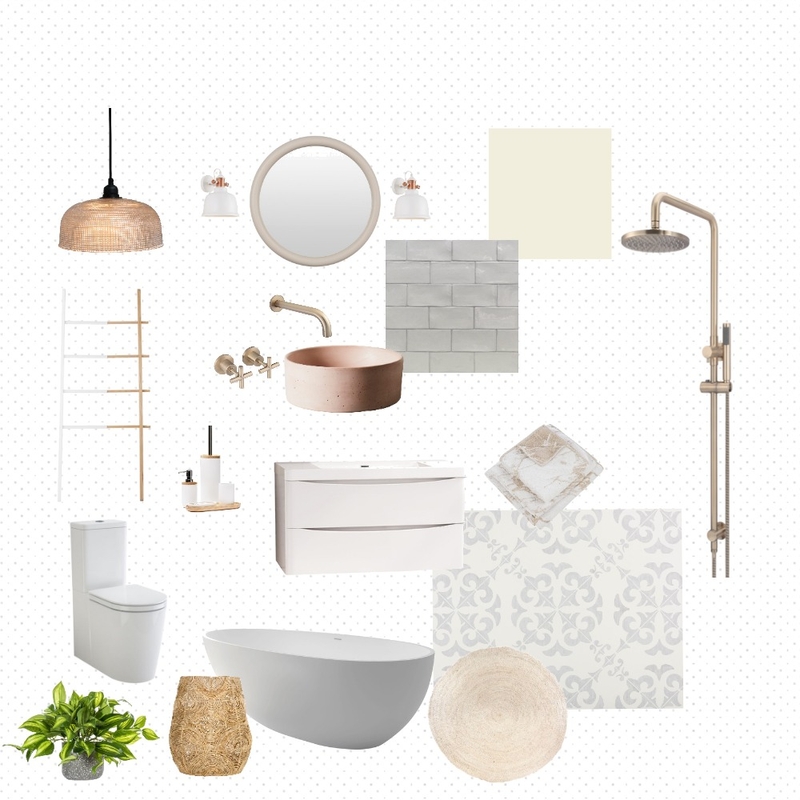 Scandi Bathroom Mood Board by Jess Fernandez on Style Sourcebook