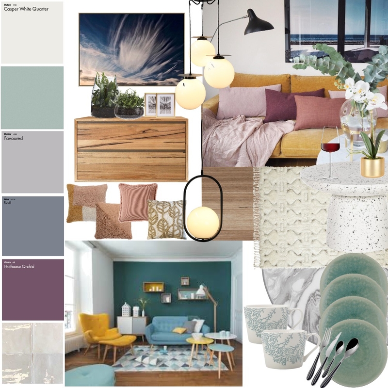 Triadic Mood Board by Roetiby Kate-Lyn on Style Sourcebook