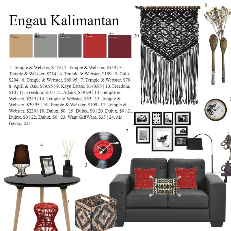 Engau Kalimantan Mood Board by RizkyNA on Style Sourcebook