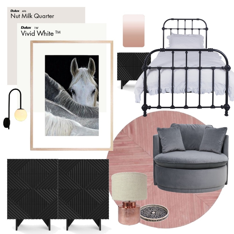 Teen Bedroom Girl #1 Mood Board by LaraFernz on Style Sourcebook