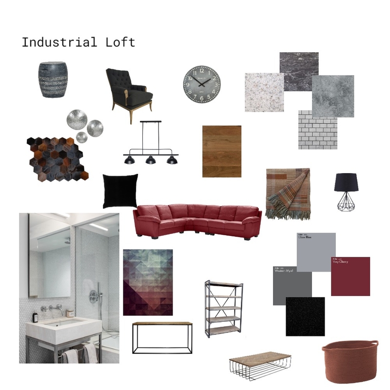 Industrial Mood Board by Gemmabocco on Style Sourcebook