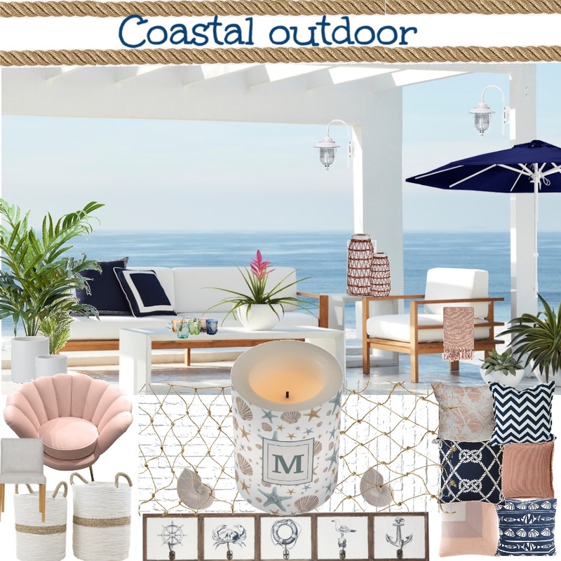 Coastal Design Mood Board by Karin.Deltenre on Style Sourcebook