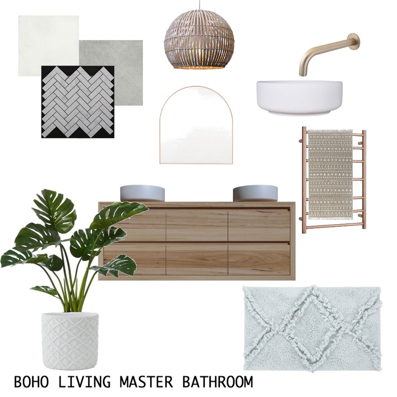 boho bathroom Mood Board by jessiegarlick on Style Sourcebook