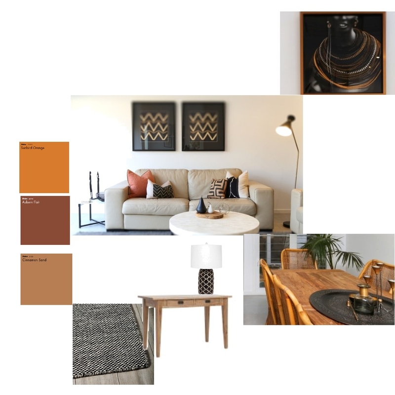 Module 3 African Mood Board by DonnaFord on Style Sourcebook