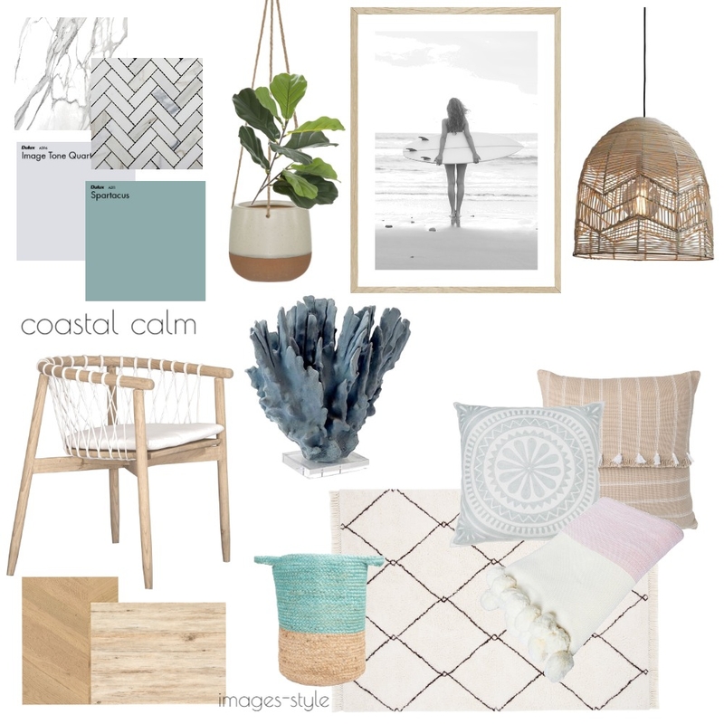 Coastal Kitchen Mood Board by Jo Murphy on Style Sourcebook