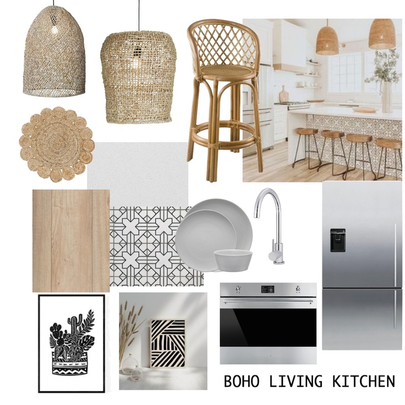 boho kitchen Mood Board by jessiegarlick on Style Sourcebook