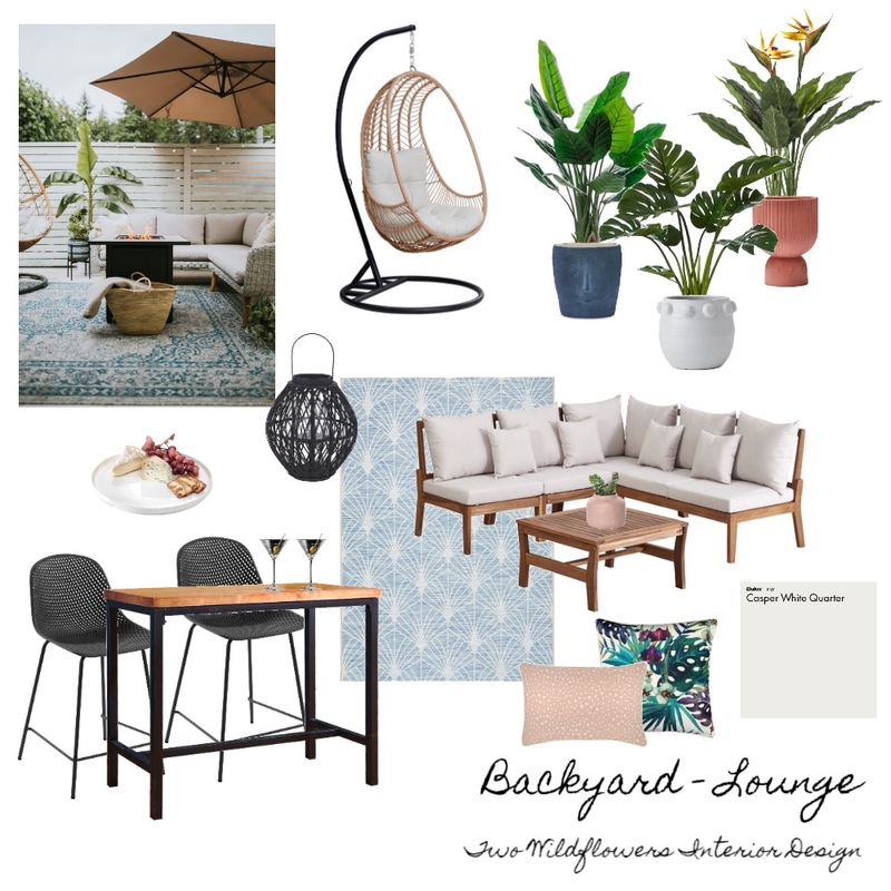 Laura Backyard Lounge Mood Board by Two Wildflowers on Style Sourcebook