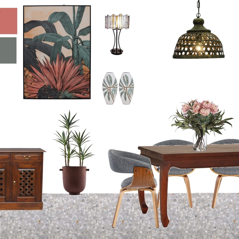 Palombella Dinning Room Complete Mood Board by Fiona Barbour on Style Sourcebook