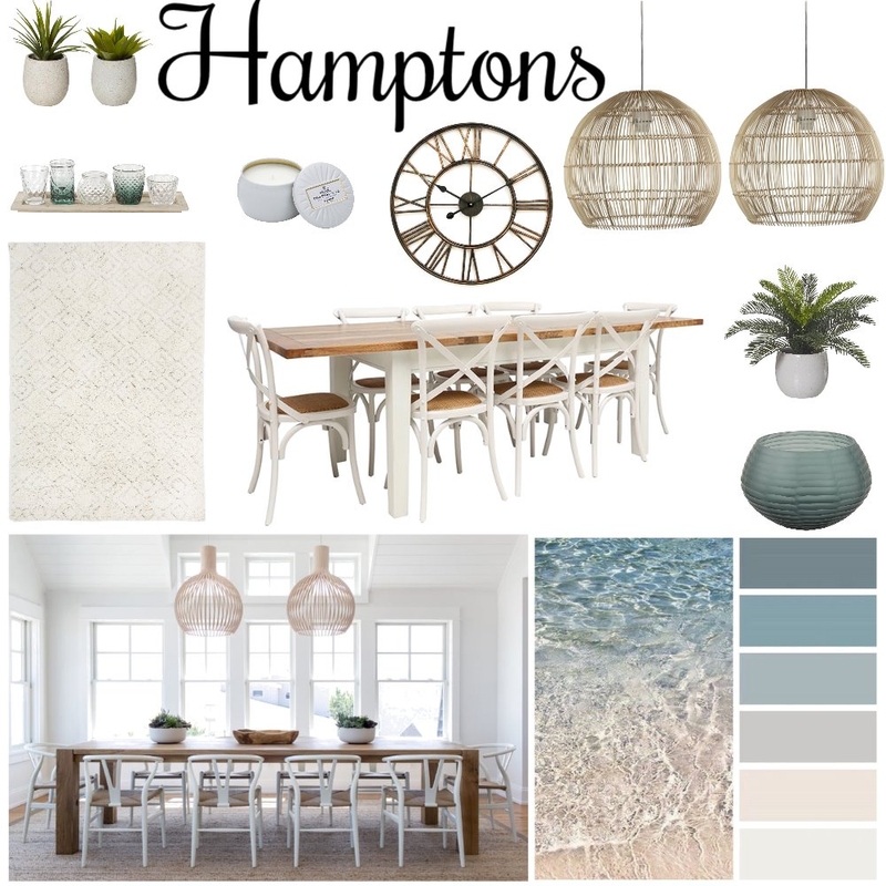 hamptons Mood Board by George Lambas on Style Sourcebook