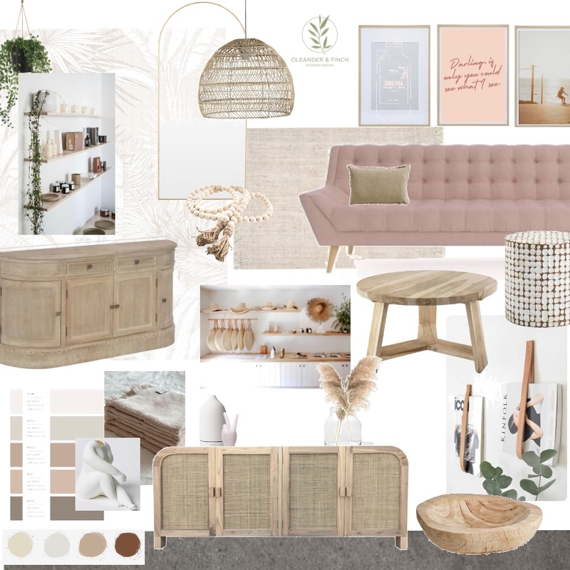 Hannah Home Clinic Mood Board by Oleander & Finch Interiors on Style Sourcebook