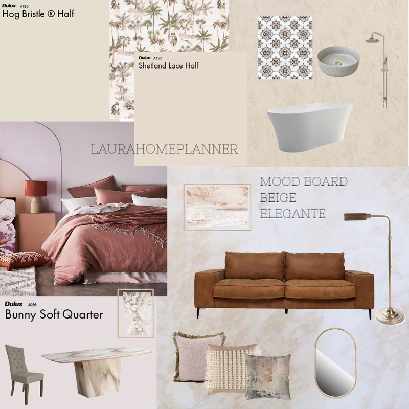 MOODBOARD BEIGE ELEGANTE Mood Board by LAURAHOMEPLANNER on Style Sourcebook