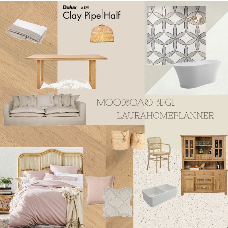 MOODBOARD BEIGE Mood Board by LAURAHOMEPLANNER on Style Sourcebook