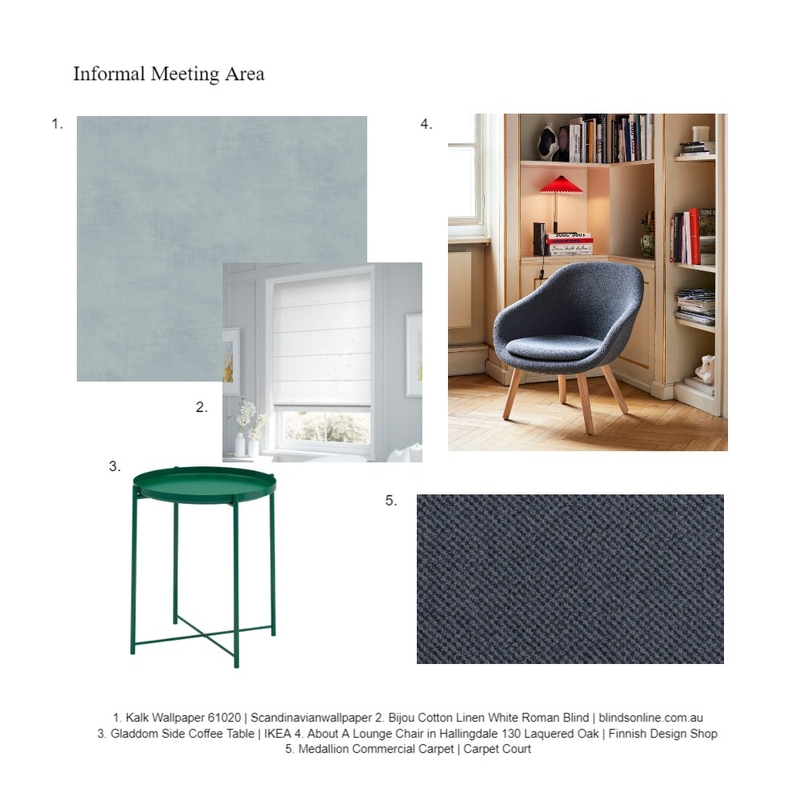 Informal Meeting Area Mood Board by Happy House Co. on Style Sourcebook