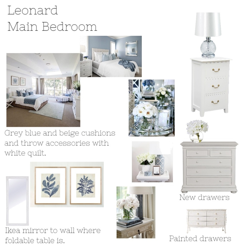 Leonard Main Bedroom Mood Board by Simply Styled on Style Sourcebook