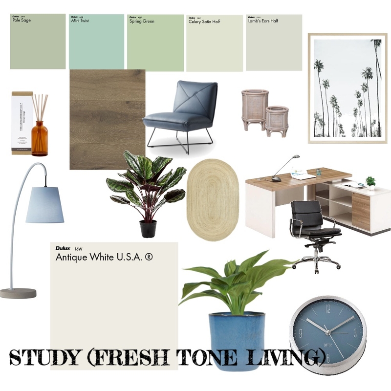 STUDY - FRESH TONE LIVING Mood Board by TRAVEL_AH on Style Sourcebook