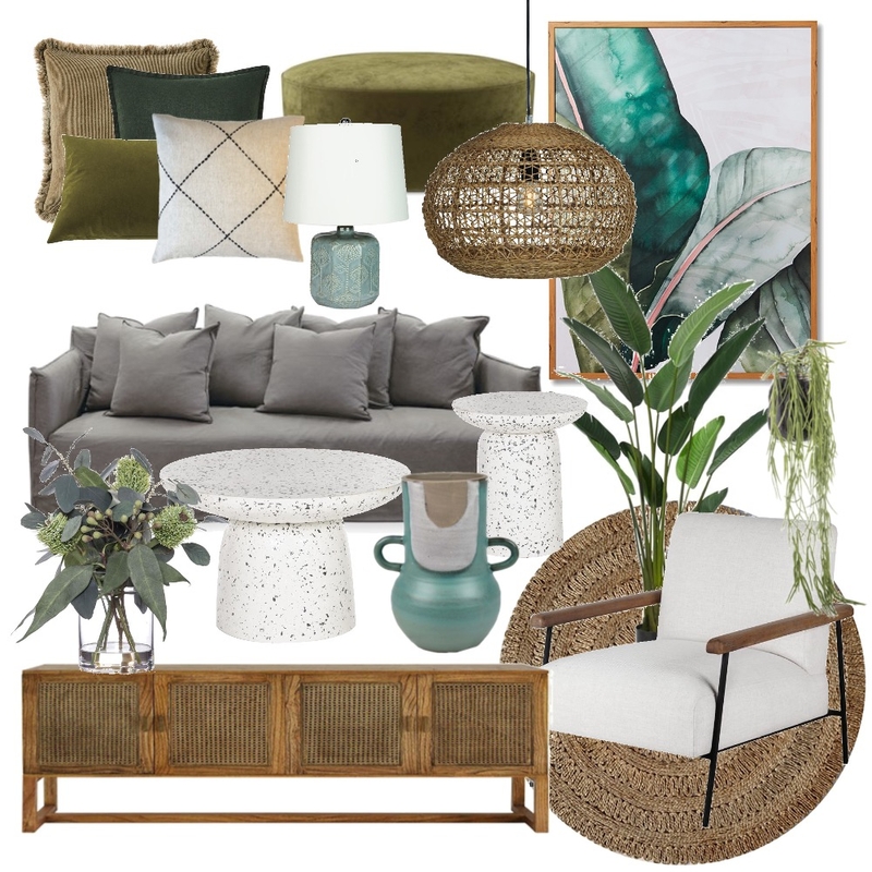 natural oasis inspiration - T Bush Mood Board by Flawless Interiors Melbourne on Style Sourcebook