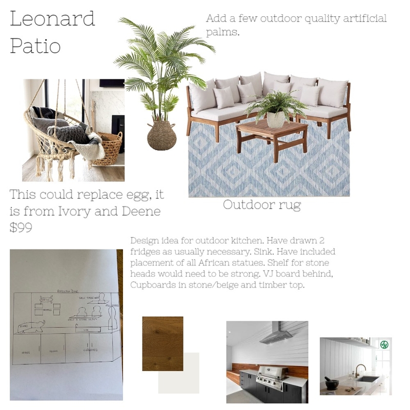 Leonard Patio Mood Board by Simply Styled on Style Sourcebook