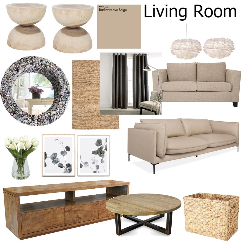 Mod 9 - Living Room Mood Board by Sozi on Style Sourcebook