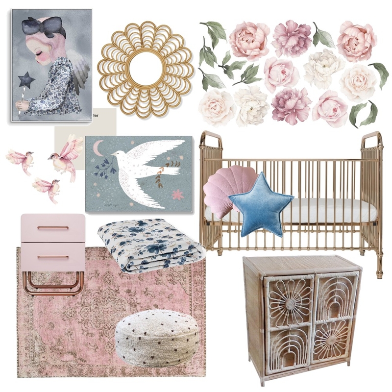 Cleo's Room Mood Board by Julianne on Style Sourcebook