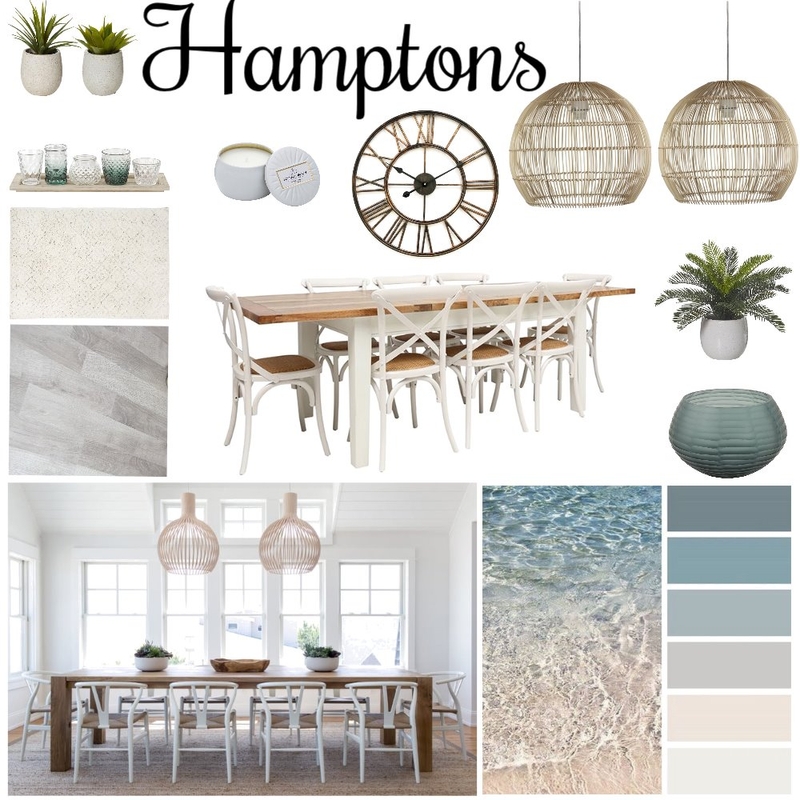 hamptons Mood Board by George Lambas on Style Sourcebook