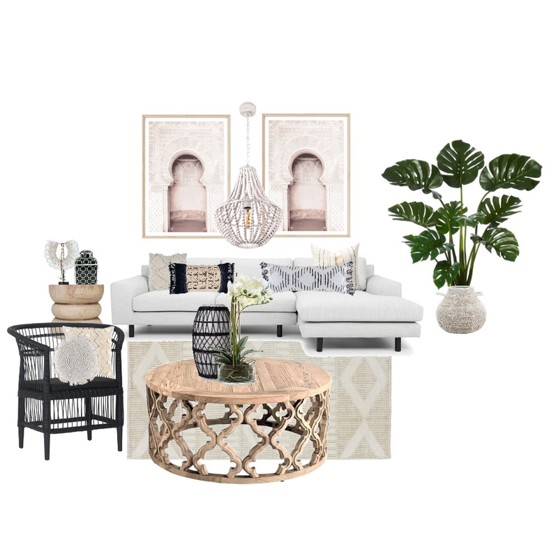 modern moroc farmhouse lounge Mood Board by MiraDesigns on Style Sourcebook