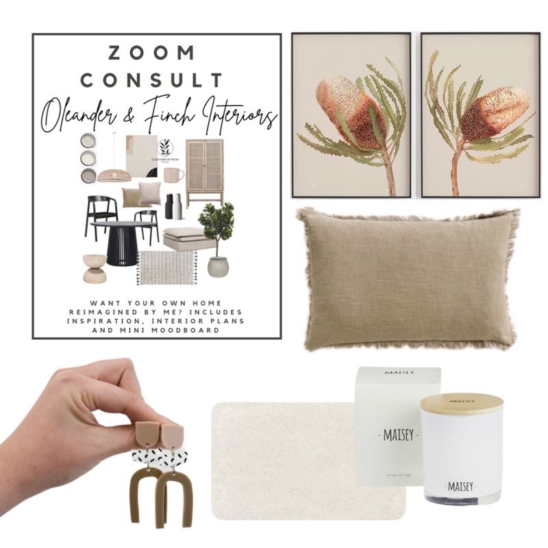 5k giveaway Mood Board by Oleander & Finch Interiors on Style Sourcebook