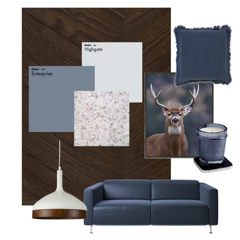 Blue woods Mood Board by Riannainteriors on Style Sourcebook