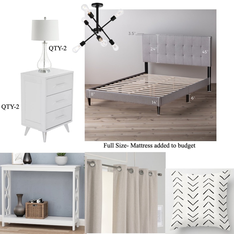 Guest Bedroom Mood Board by Handled on Style Sourcebook