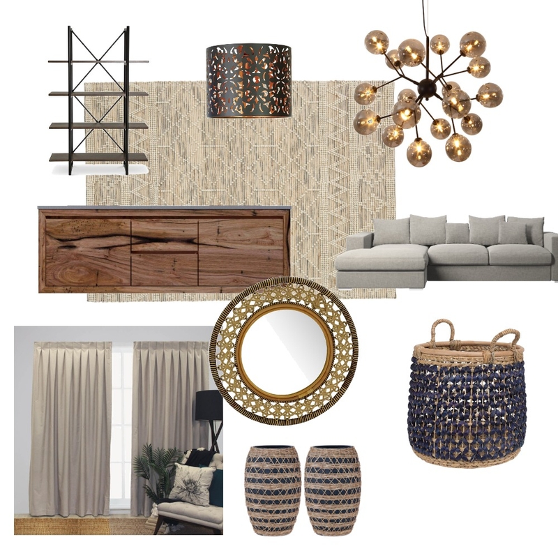 Industrial Mood Board by ideas on Style Sourcebook