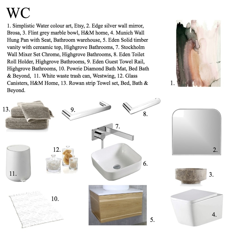 WC Mood Board by b.darina on Style Sourcebook