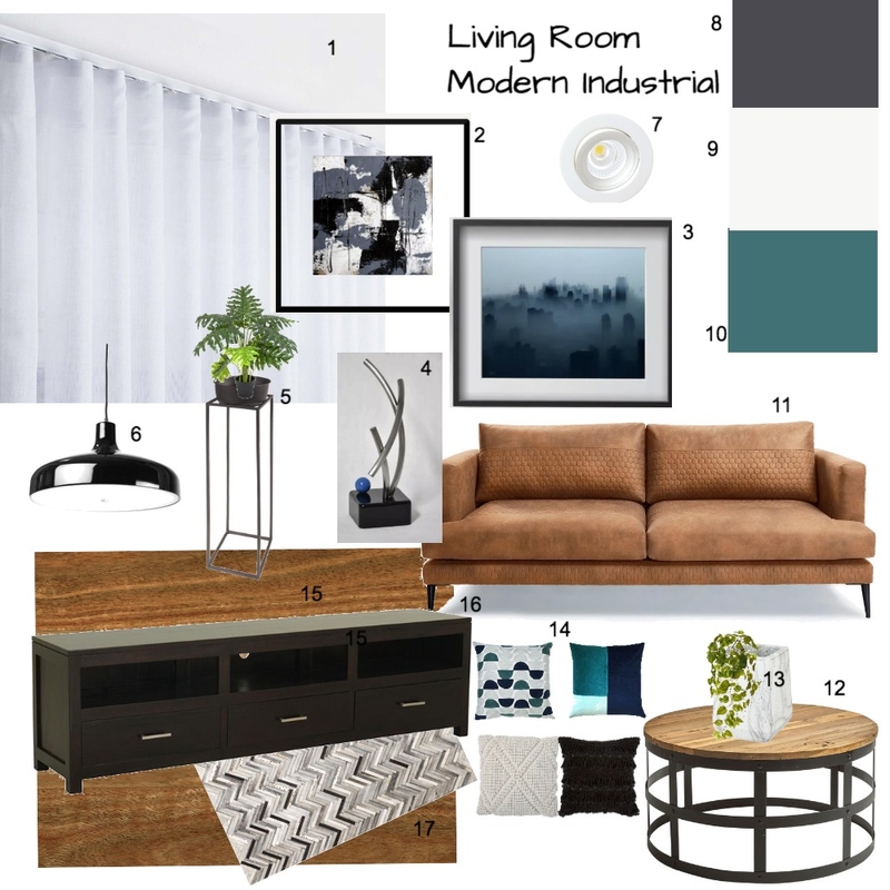 Living Mood Board by Zaileen on Style Sourcebook