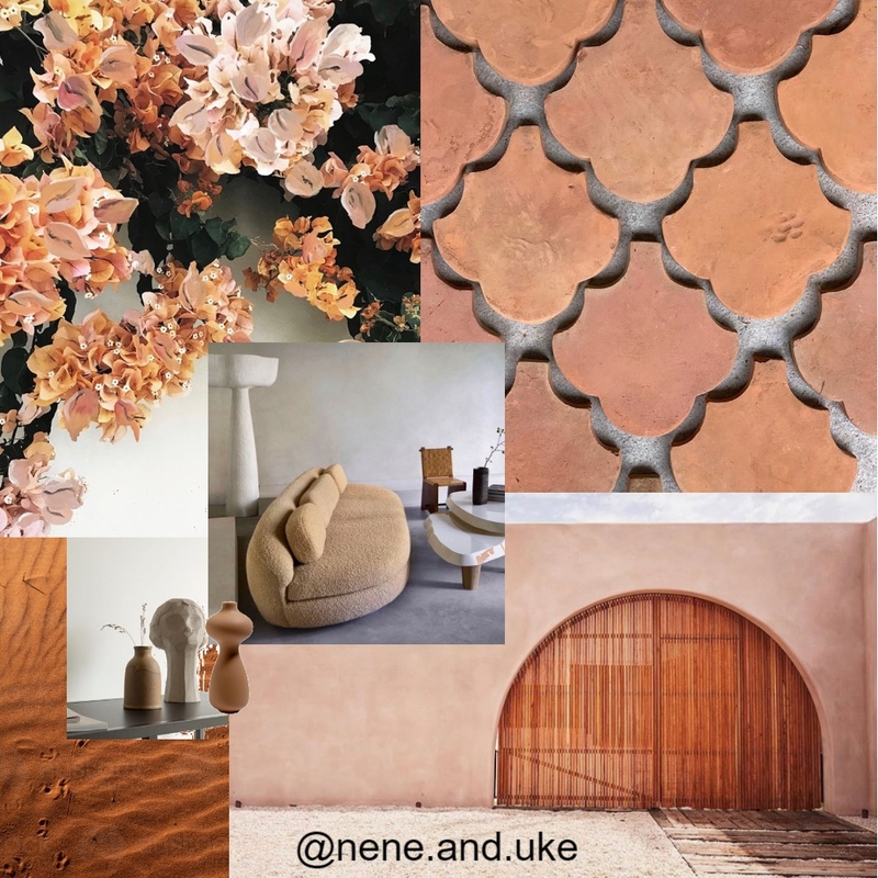 Terracotta Earth Moodboard Mood Board by nene&uke on Style Sourcebook