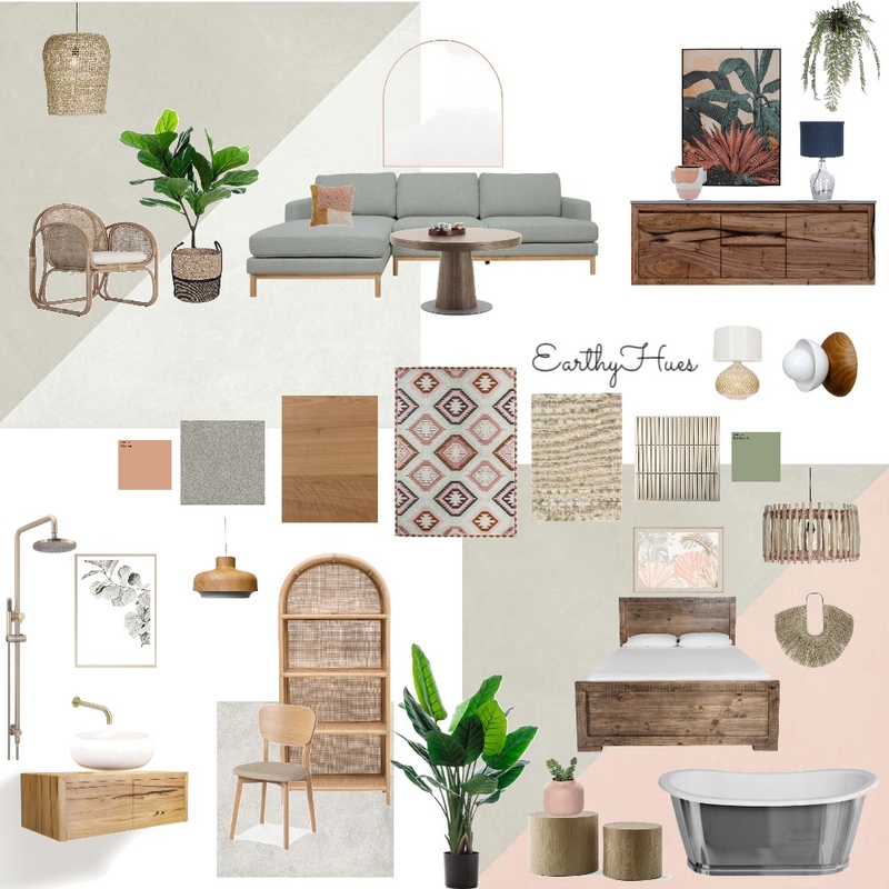 Earthy hues Mood Board by sadiesinteriors on Style Sourcebook