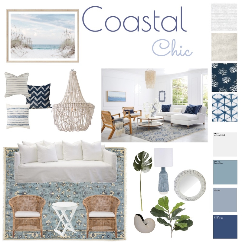 Coastal Chic Mood Board by mslat618 on Style Sourcebook