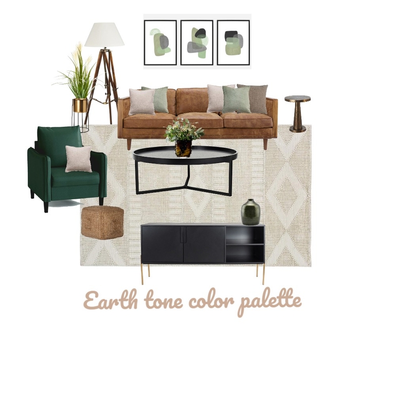 earth tone Mood Board by HELEN NIZAN STUDIO on Style Sourcebook