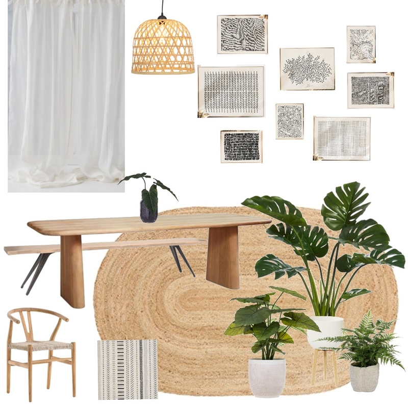 Sample Board #3 Dining Room Mood Board by Elani on Style Sourcebook