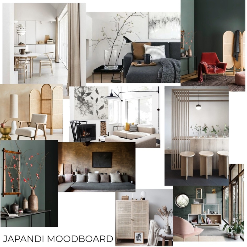 Japandi Mood Board by chloecollins on Style Sourcebook